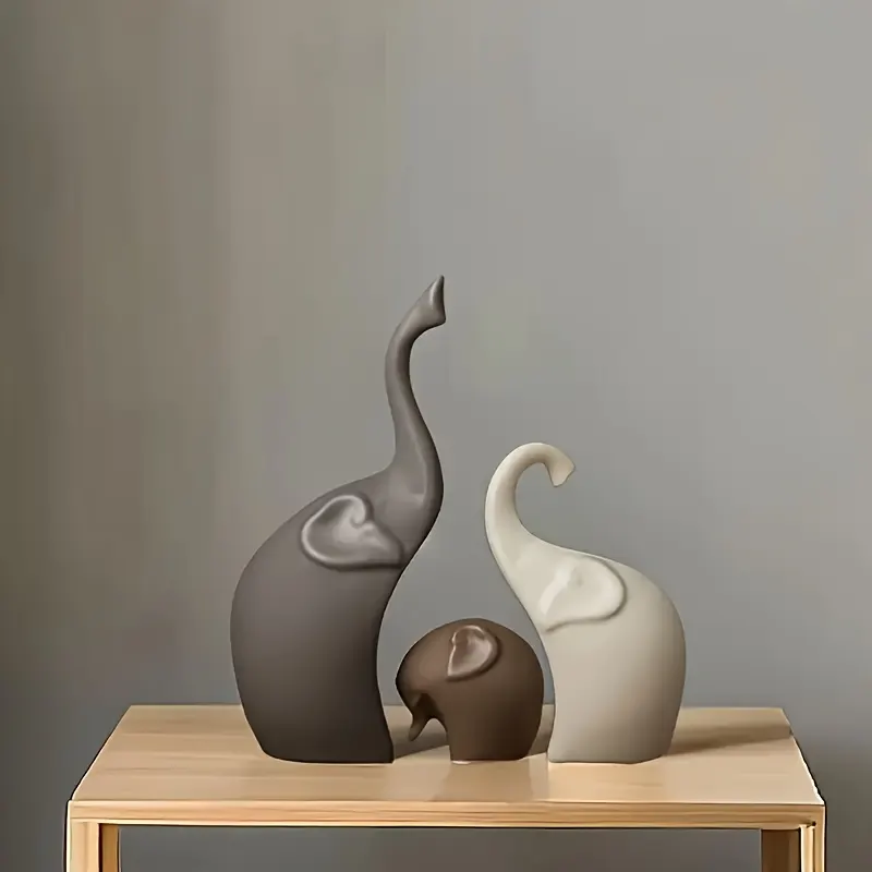 Figuras Elefantes Minimalistas